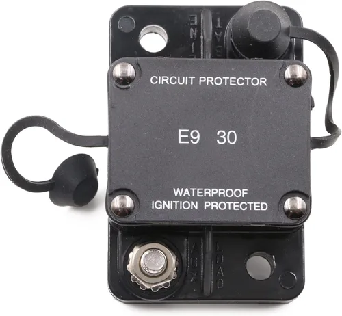 Miniatura 63 de E69 Interruptor de circuito de 10 A T3 con restablecimiento manual Mini de montaje en superficie IP66 Interruptor conmutable de 10 A