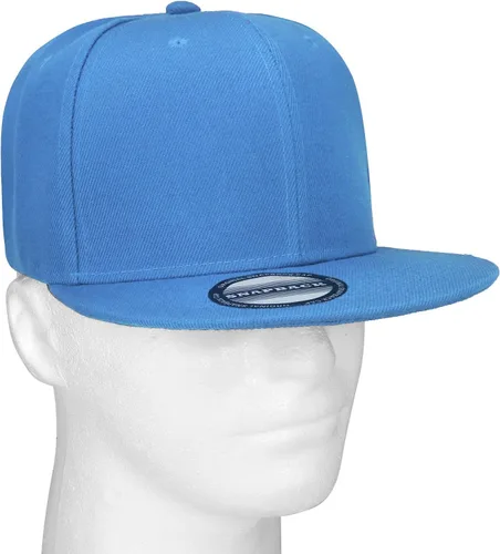 Miniatura 6 de Falari Venta al por mayor 12 Pack Snapback Sombrero Gorra Hip Hop Estilo Flat Bill Blanco Color Sólido Tamaño Ajustable