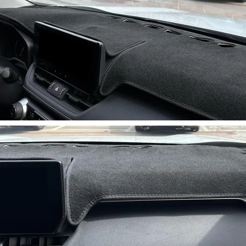 Miniatura 2 de para Accesorios de Toyota Rav4 2025 2024 2023 2022 2021 2020 2019 Cubierta del Tablero Cubierta de Tablero Alfombrilla de Ajuste Personalizado Azul