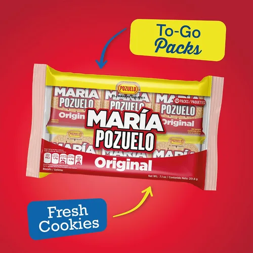 Miniatura 5 de Maria Pozuelo, Galletas originales, 8.89 oz (paquete de 3)