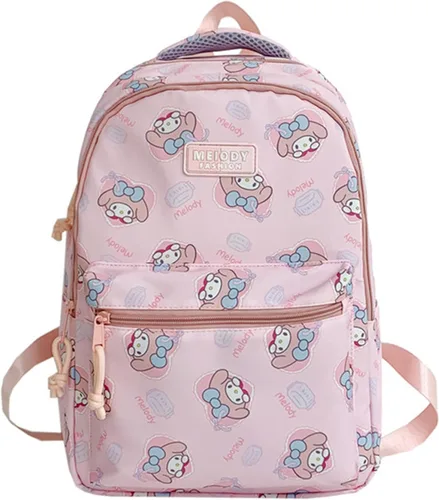 Miniatura 5 de Roffatide Dibujos animados toda la impresión casual mochila portátil mochila viaje senderismo mochila mochila azul