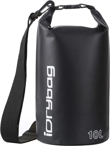 Miniatura 42 de IDRYBAG Bolsa seca para kayak impermeable 2L/5L/10L/15L/20L, pequeña bolsa impermeable para navegación