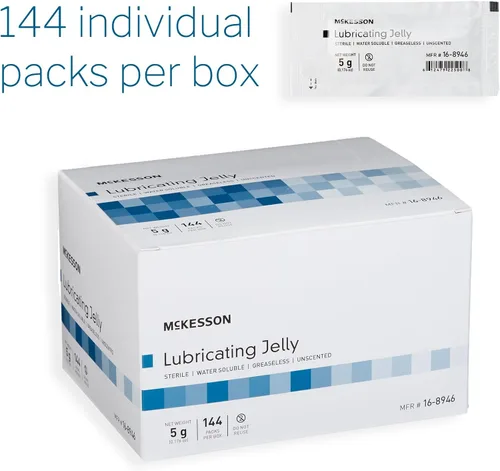 Miniatura 7 de McKesson - Gel lubricante soluble en agua, 0.18 oz [144 unidades] Lubricante no pegajoso a base de agua, para paquetes individuales estériles