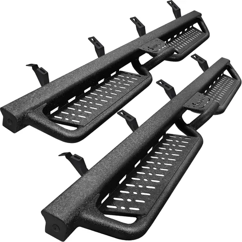 Miniatura 11 de SMANOW Estribos compatibles con Dodge Ram 1500 Quad Cab 2019-2026 (excepto Ram 2500 3500/1500 Classic), barras de escalón laterales fabricadas
