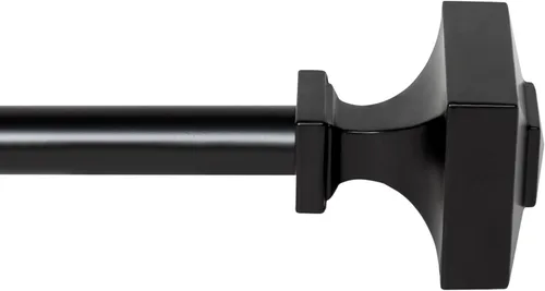 Miniatura 22 de Deco Window - Varilla ajustable para cortinas para ventanas de 18 a 44 pulgadas, poste de hierro de 1 pulgada extendible de alta resistencia