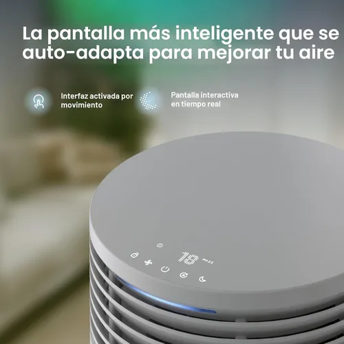 Miniatura 7 de BLUEAIR Blue Signature SP3i - Purificador de aire para habitaciones medianas de hasta 498 pies cuadrados, filtración HEPASilent, control inteligente