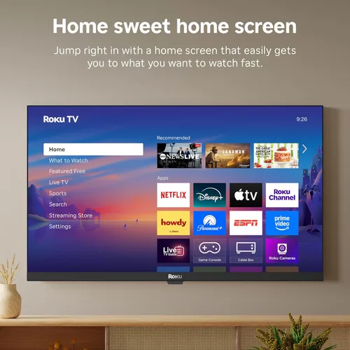 Miniatura 7 de Roku Smart TV – Serie Select de 24 pulgadas, 720p HD TV – Roku TV con control remoto por voz – Televisión LED de pantalla plana con Wi-Fi