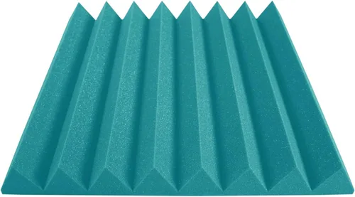 Miniatura 12 de Paneles de espuma acústica de 24 x 24 pulgadas, paquete de 12, 48 pies cuadrados, utilizados para reducción de sonido de estudio de grabación