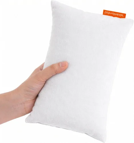 Miniatura 54 de Almohada de microfibra Pipsqueak - Pequeña, Mini, Pequeño - 27.9 x 17.8 cm - Perfecta para viajes, autos, aviones, camping, perros, niños pequeños