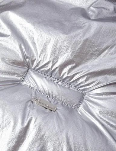 Miniatura 7 de Saco de nieve para bebé recién nacido, para cochecito de bebé, Silver Metallic 2 Piezas, 0-6 meses