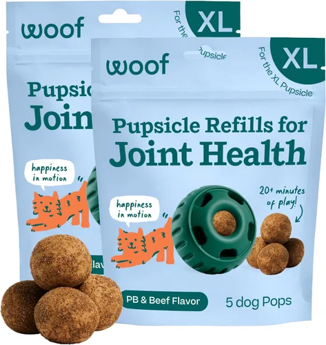 Miniatura 28 de WOOF Pupsicle - Paletas de repuesto para calmar – Recambios de larga duración para el juguete Pupsicle para promover la calma – Golosinas calmantes