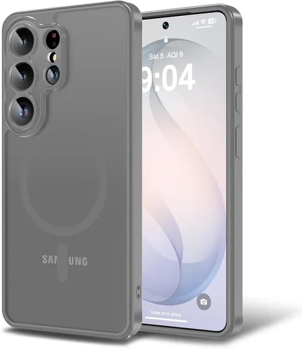 Miniatura 90 de Funda para iPhone 11 con protector de pantalla, compatible con MagSafe, ultra delgada, translúcida, mate, a prueba de golpes, color negro