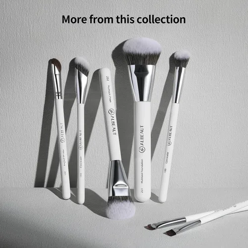 Miniatura 8 de Albeaut Pincel delineador de ojos, delineador de ojos en forma de media luna y pincel para cejas, crea sin esfuerzo un delineador perfecto