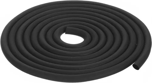 Miniatura 19 de uxcell Tira de sellado de goma de espuma, 0.197 in (13/64 pulgadas) de diámetro, 23.0 ft (22.96 pies) de caucho EPDM redondo largo para juntas