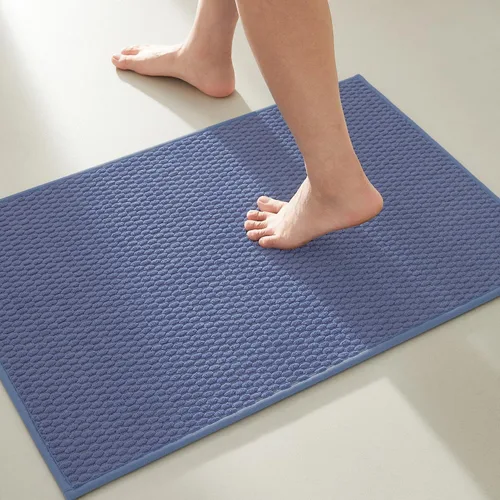 Miniatura 102 de TYUU Alfombras de Baño Antideslizantes Lavables, Tapete de Baño Súper Absorbente Delgado de Pila Baja para Secar Rápido, Alfombra de Baño Pequeña