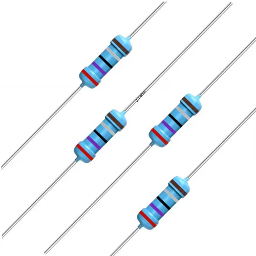 Miniatura 125 de California JOS 100 unidades de resistencia de 0.12 ohmios 1/4w (0.25 W) Resistencia fija de película metálica de tolerancia ±1%, más de 189 valores