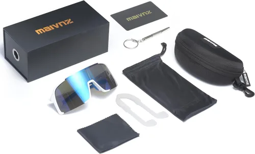 Miniatura 7 de maivnz Gafas de sol de béisbol para hombres y mujeres, protección UV400, gafas deportivas al aire libre para ciclismo, correr, golf, softbol Marco