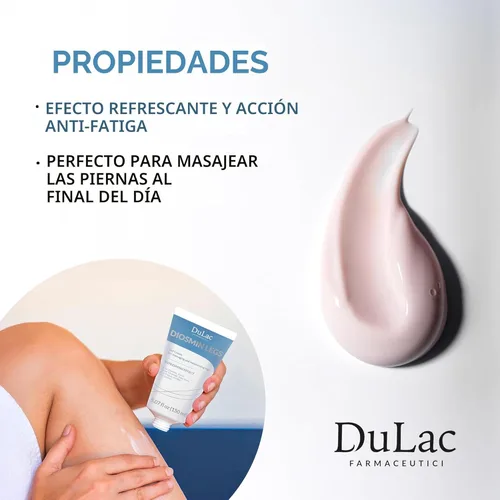 Miniatura 3 de Dulàc - Diosmin Legs 5.07 fl oz - Tratamiento de venas varicosas para piernas, crema de gel para circulación y arañas vasculares, efecto refrescante
