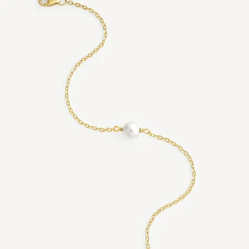 Miniatura 6 de MEVECCO - Brazalete para mujer, chapado en oro de 14 quilates, cadena delicada, joyería simple, bonita, hecha a mano y minimalista para ella