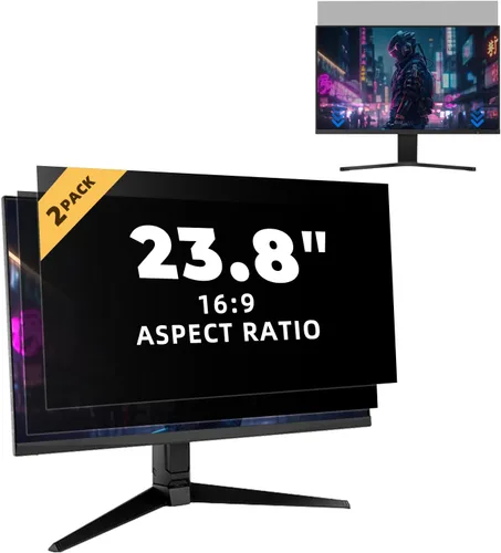 Miniatura 11 de 2 pantallas de privacidad para laptop de 23 pulgadas, protector de pantalla extraíble con filtro de aspecto 16:9 para laptop de 23 pulgadas