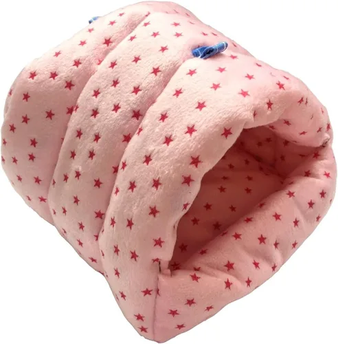 Miniatura 7 de WOWOWMEOW - Cama para cobayo, hámster, animales pequeños, cama con forma de cueva para colgar
