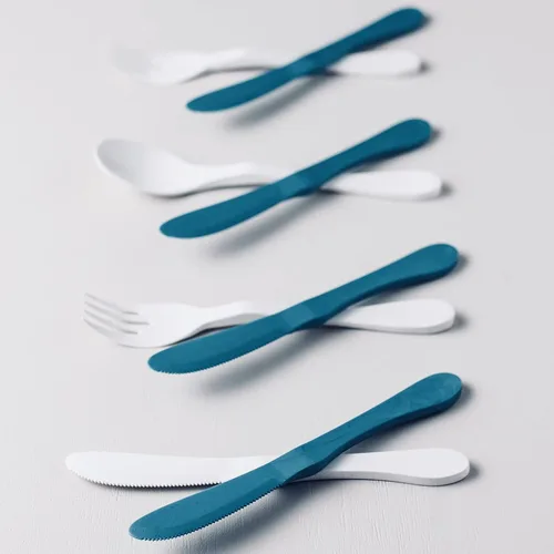 Miniatura 4 de Knork Juego de cubiertos reutilizables biodegradables ecológicos