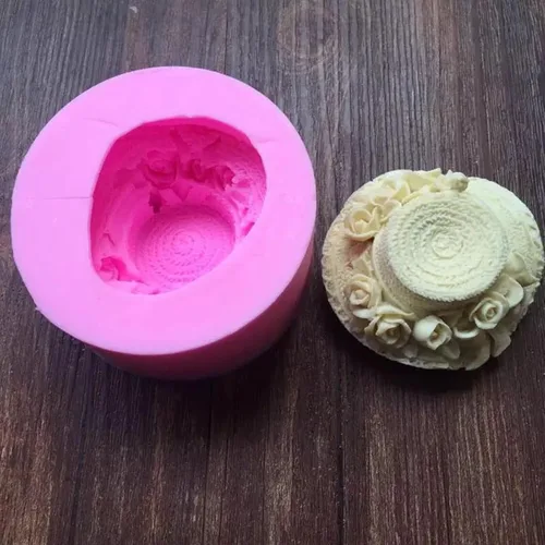 Miniatura 6 de Molde de silicona para sombrero de sol para fondant, chocolate, caramelo, pastel, decoración de pasteles, herramientas de pastelería, molde de jabón
