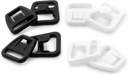 Miniatura 5 de Dritz Pinzas para sujetador superior para mujer, negro, blanco, 3 8 pulgadas de EE. UU