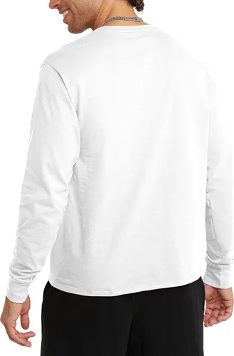 Miniatura 112 de Champion Camiseta de manga larga para hombre, camiseta clásica para hombre (regular o grande y alto)