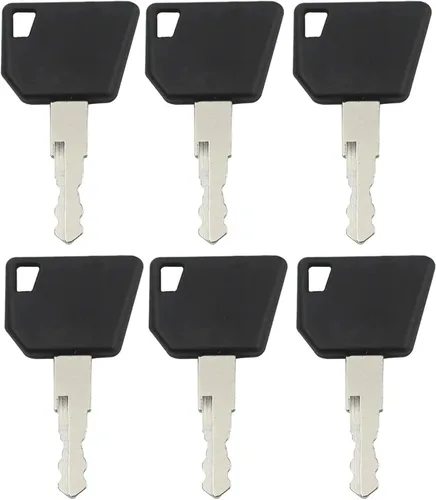 Miniatura 2 de Llaves de encendido 14607 701 45501 14707 14603 5755124 8035807 de repuesto para J-CB 3CX Bo-mag Dynapac Te-rex Vibromax Bob-cat New Ho-lland Vo-lvo