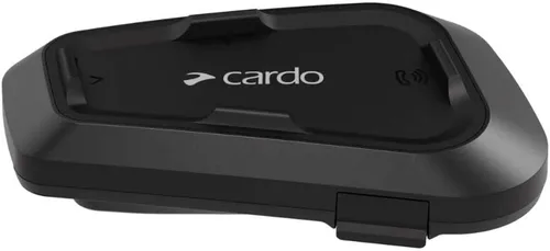 Miniatura 2 de Cardo Systems Spirit - Auriculares de comunicación Bluetooth para motocicleta, color negro, paquete doble