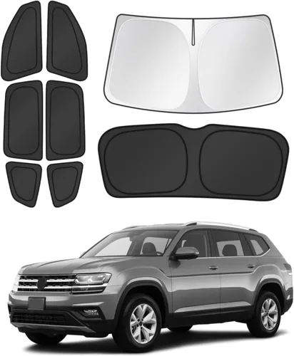 Miniatura 55 de Canvcle Parasol para parabrisas para Honda Civic de 11ª generación 2022-2025 2026 (no para Hatchback), kit de cubierta para ventana trasera lateral