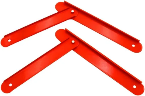 Miniatura 10 de Kikeep Accesorio de bisagra de escalera plegable, 1 par de escaleras de escalera de 18.8 pulgadas, kit de reemplazo de bisagra de escalera