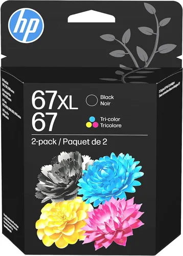 Miniatura 13 de HP 67XL Cartucho de tinta Funciona con HP ENVY 6000 Series, HP ENVY Pro 6400 Series, HP DeskJet 1255, 2700 Series, DeskJet Plus 4100 Series