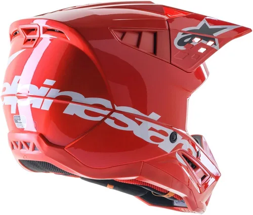 Miniatura 2 de Alpinestars SM5 Corp Helmet, Lightweight Protection for MX Riders Rojo brillante brillante