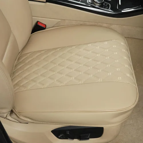 Miniatura 2 de Black Panther 1 par de fundas de asiento de poliuretano para automóvil, protector de asiento delantero de envoltura completa compatible con el 95%