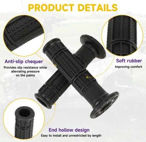 Miniatura 8 de HIAORS Empuñaduras de manillar ATV de 7/8" compatibles con Taotao Coolster 125cc 110cc Boulder B1 3050C chino 50cc 70cc 90cc Kazuma Baja SunL Roketa
