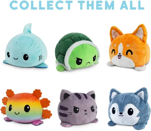 Miniatura 4 de TeeTurtle - El peluche reversible original de perezoso - Super Dad - Bonitos animales de peluche sensoriales que muestran tu estado de ánimo Super
