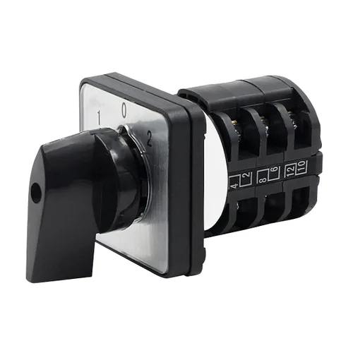 Miniatura 7 de Interruptor selector de cambio universal, interruptor de transferencia de potencia, 3 posiciones 4 terminales, LW8-10 D101/1 220V 10A Motor