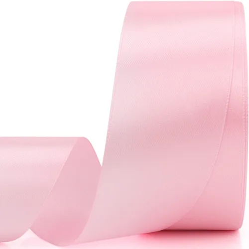 Miniatura 20 de Nsilu Cinta de satén de 25 yardas de 1-1/2 pulgadas de ancho adecuada para bodas, fiestas y cajas de regalo (rojo, 1-1/2 pulgadas)