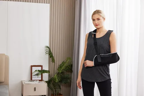 Miniatura 6 de Deyeek Camisetas sin mangas unisex con acceso completo a presión para hombres y mujeres, camisetas de recuperación de hombro para después
