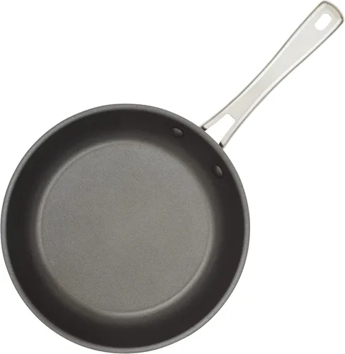 Miniatura 2 de Rachael Ray Cook + Create Sartén para Freír Anodizada Dura Antiadherente, 10 Pulgadas - Negro