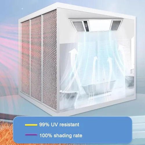 Miniatura 5 de Película reflectante de protección solar de privacidad no adhesiva, tinte total para ventana, bloqueo solar, aislamiento acústico, resistente al