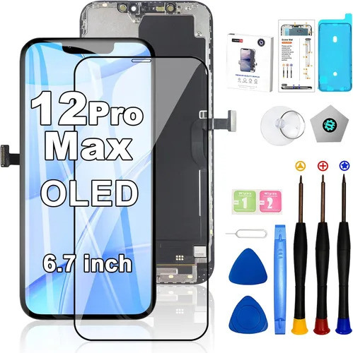Miniatura 34 de EFAITHFIX para iPhone 11 Reemplazo de pantalla LCD de 6.1 pulgadas, ensamblaje de marco, pantalla LCD y digitalizador de pantalla táctil 3D con kit