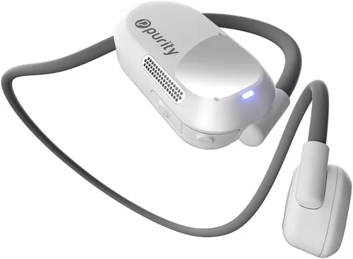Miniatura 27 de Auriculares Purity Air de oído abierto - Auriculares inalámbricos Bluetooth de conducción de aire con micrófono dual para iPhone/Android - Comodidad