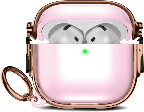 Miniatura 72 de Maxjoy para Funda Linda de AirPods 2 (2019) con Bloqueo de Seguridad, Compatible con Funda de AirPod de 2ª Generación de Mármol para Mujeres