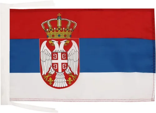 Miniatura 828 de Bandera de México AZ FLAG, 45.7 x 30.5 cm, con cordones - Pequeñas banderas mexicanas de 30 x 45 cm - Bandera de 45.7 x 30.5 cm