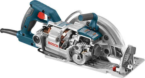 Miniatura 3 de Bosch CSW41 sierra circular de accionamiento helicoidal, de 7 1/4 pulgadas
