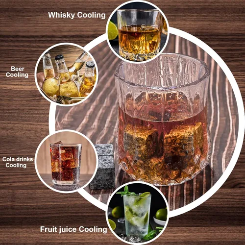 Miniatura 5 de Regalos para el Día del Padre, Aniversario, Cumpleaños para Hombres, Papá, Esposo, Regalos Blanco Elefante para Adultos, Juego de 2 Vasos de Whisky