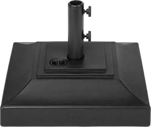 Miniatura 9 de Best Choice Products Base de Sombrilla Móvil Rellenable, Base de Servicio Pesado, Soporte de Mercado Cuadrado Escalonado para Patio, Terraza, Negro